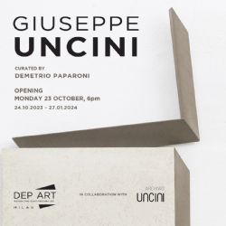 Mostra Giuseppe Uncini Opere 1961 - 2007