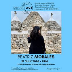 Evento Beatriz Morales Dep Art OUT 