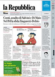 La Repubblica | 10 marzo 2018 | Alighiero Boetti