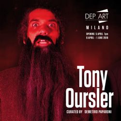 Mostra Tony OURSLER Le Volcan, Poetics Tattoo & UFO