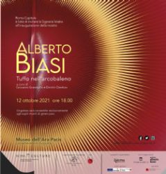 Evento Alberto Biasi Arcobaleno Museo dell'Ara Pacis, Roma