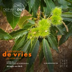 Evento herman de vries Be Here Now