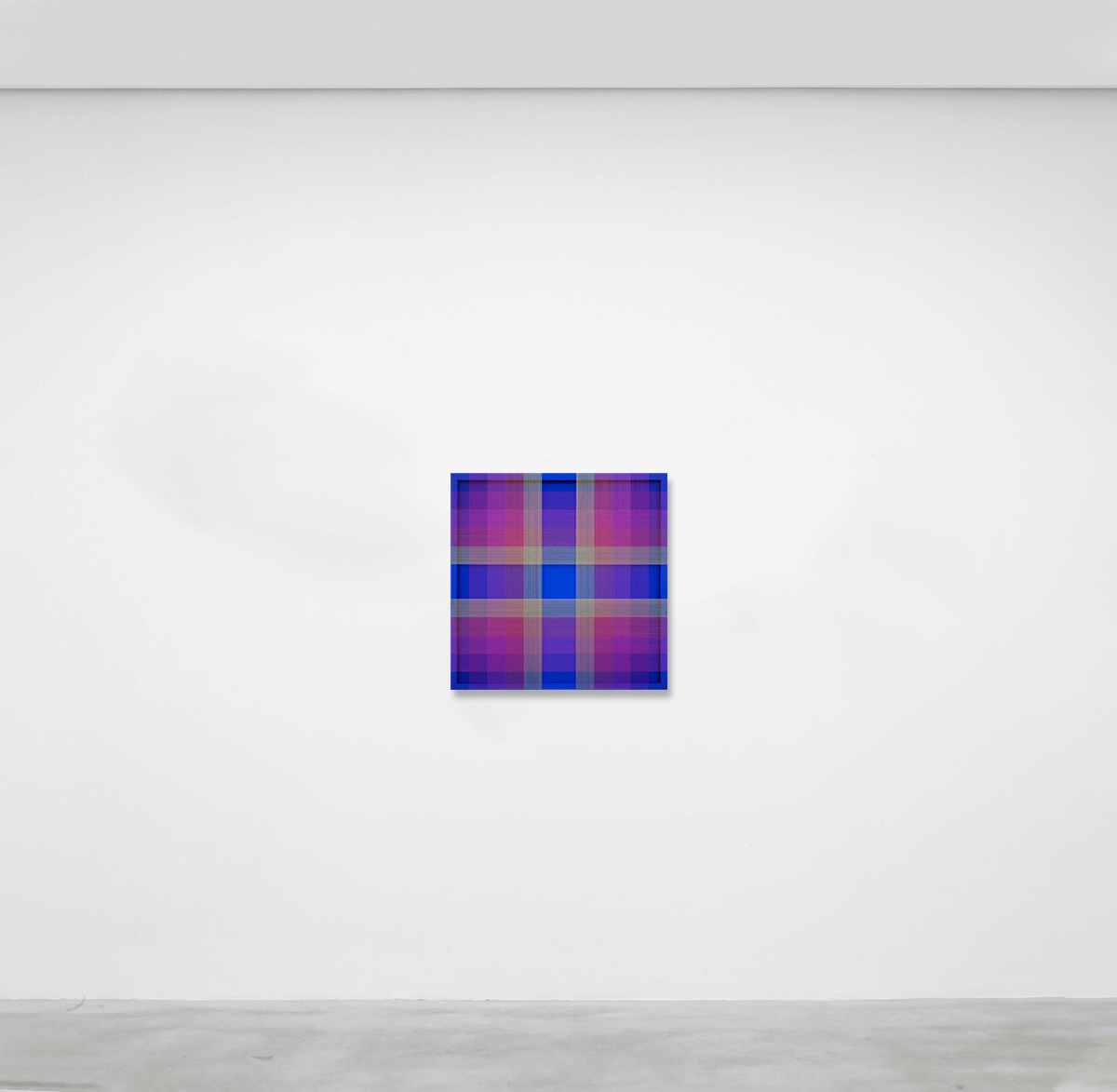 Opera di Brian WILLS, Titolo Untitled (yellow to violet YKB)