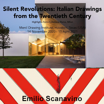 Emilio Scanavino in the exhibition